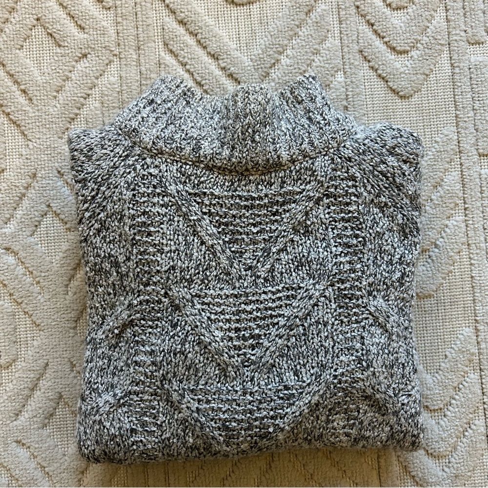 Old Navy Mockneck Cable-knit Sweater
